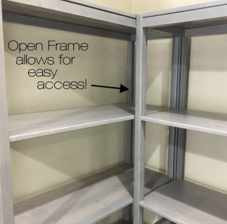 Open Frame Shelving